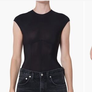 Agolde Black Women's Bodysuit